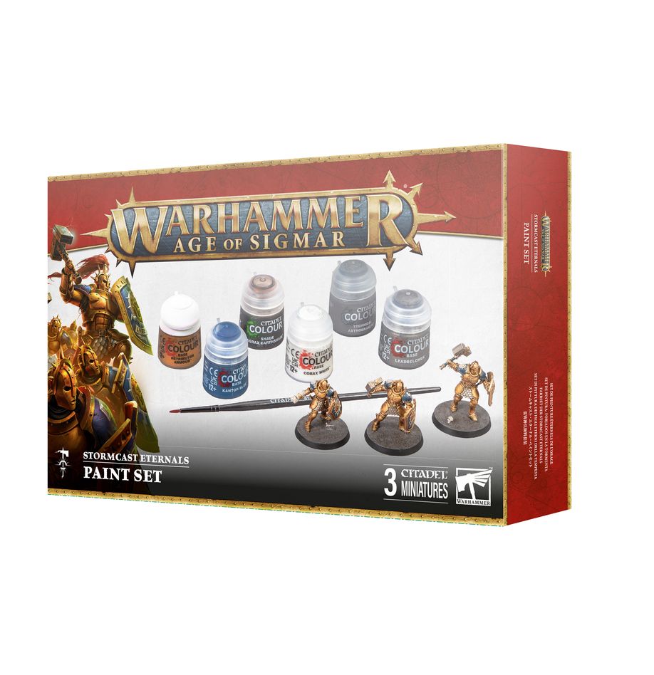AGE OF SIGMAR STORMCAST ETERNALS PAINT SET
