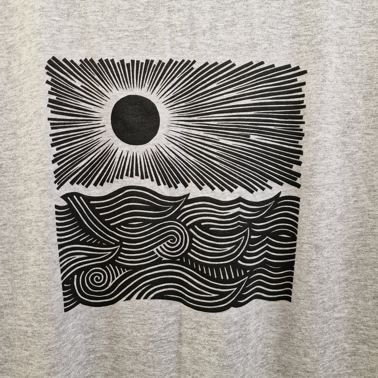 Get Lost Screen Printed Grey T-shirts