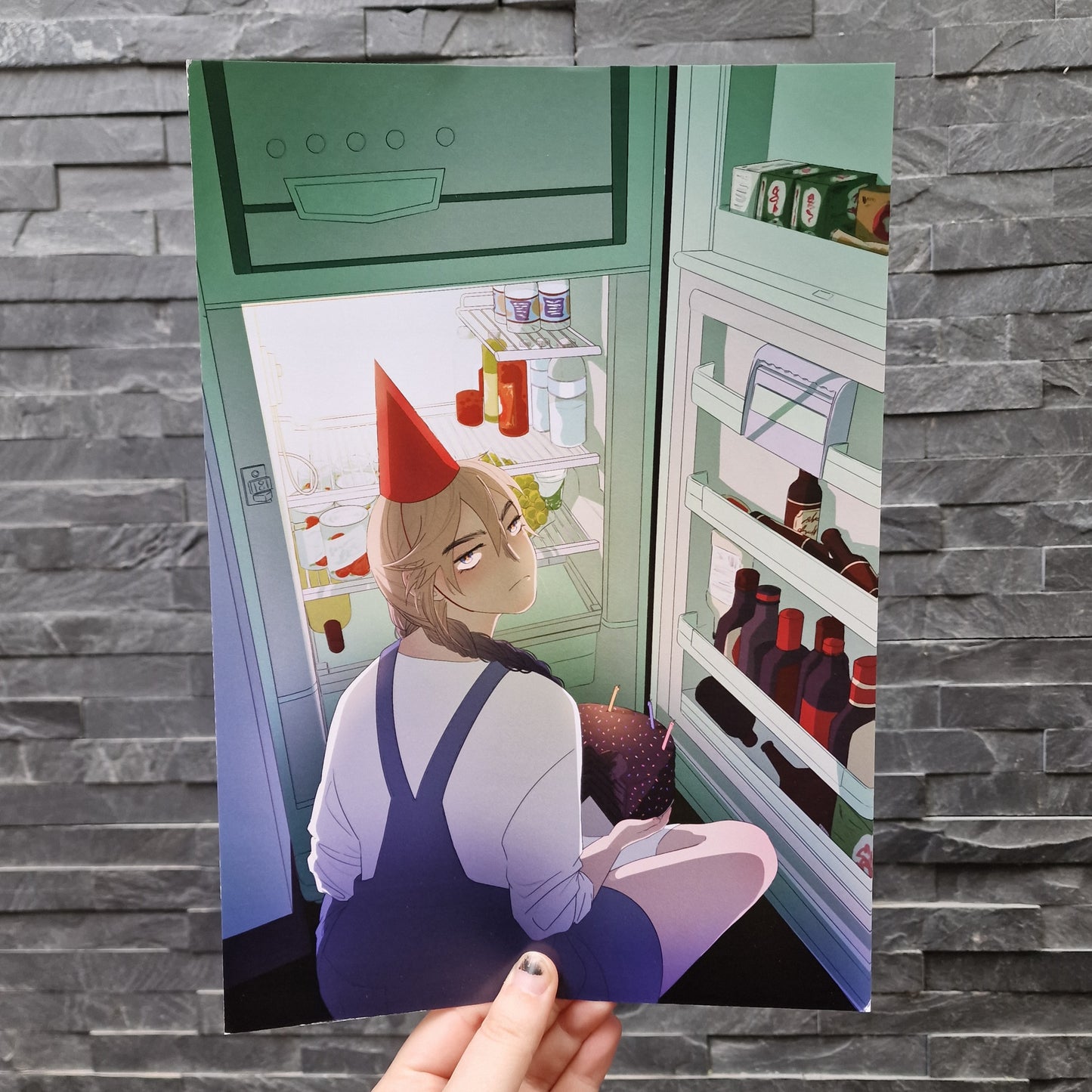 Treat At Midnight A4 Print