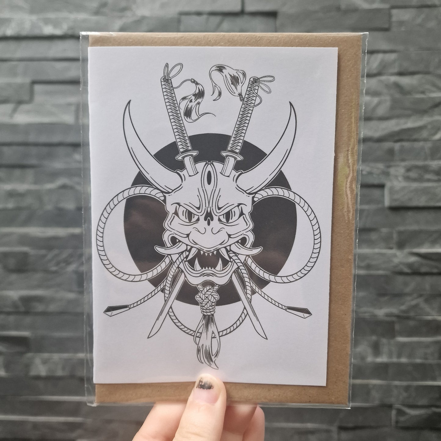 Oni Mask Card