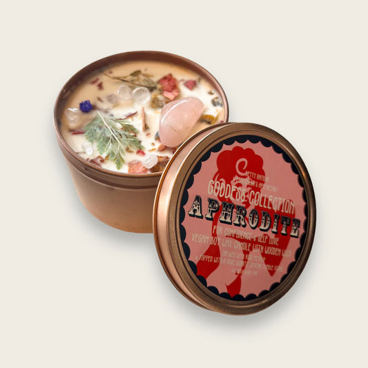 Aphrodite Rose Quartz Candle 40hrs