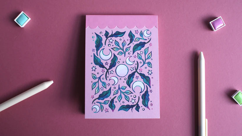 Moon Moment Notepad
