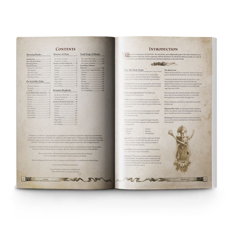 THE OLD WORLD: RAVENING HORDES