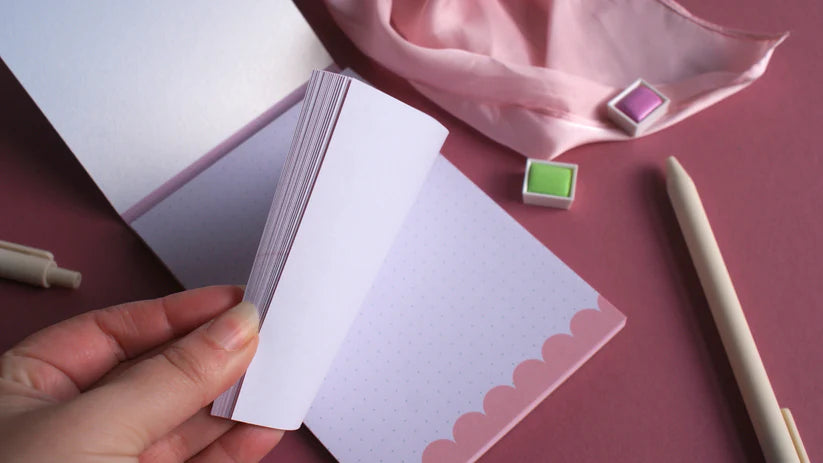 Strawberry Picking Notepad