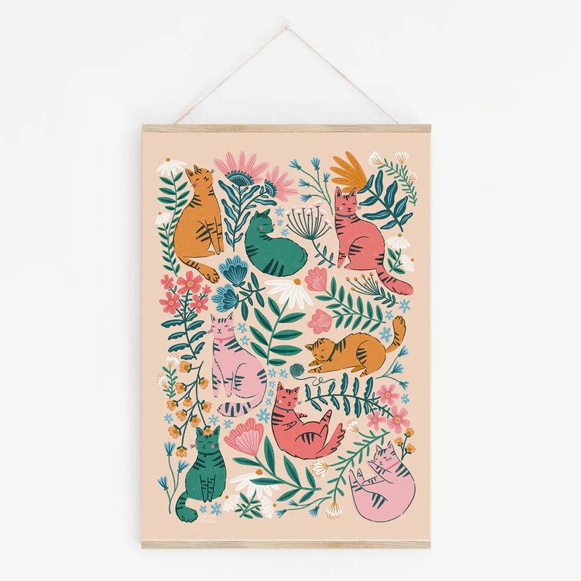 Cats A4 Print
