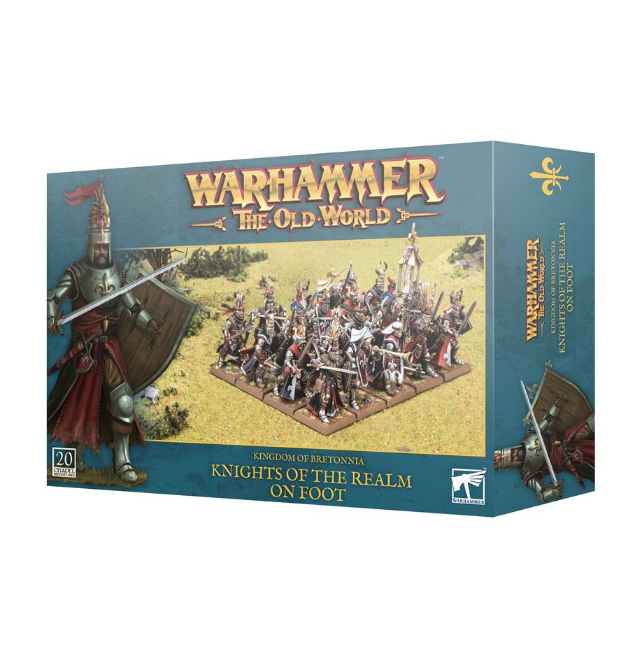KIGNDOM OF BRETONNIA: KNIGHTS OF THE REALM ON FOOT