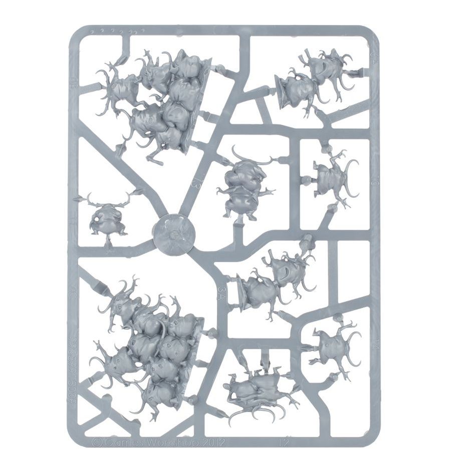 MAGGOTKIN OF NURGLE: NURGLINGS