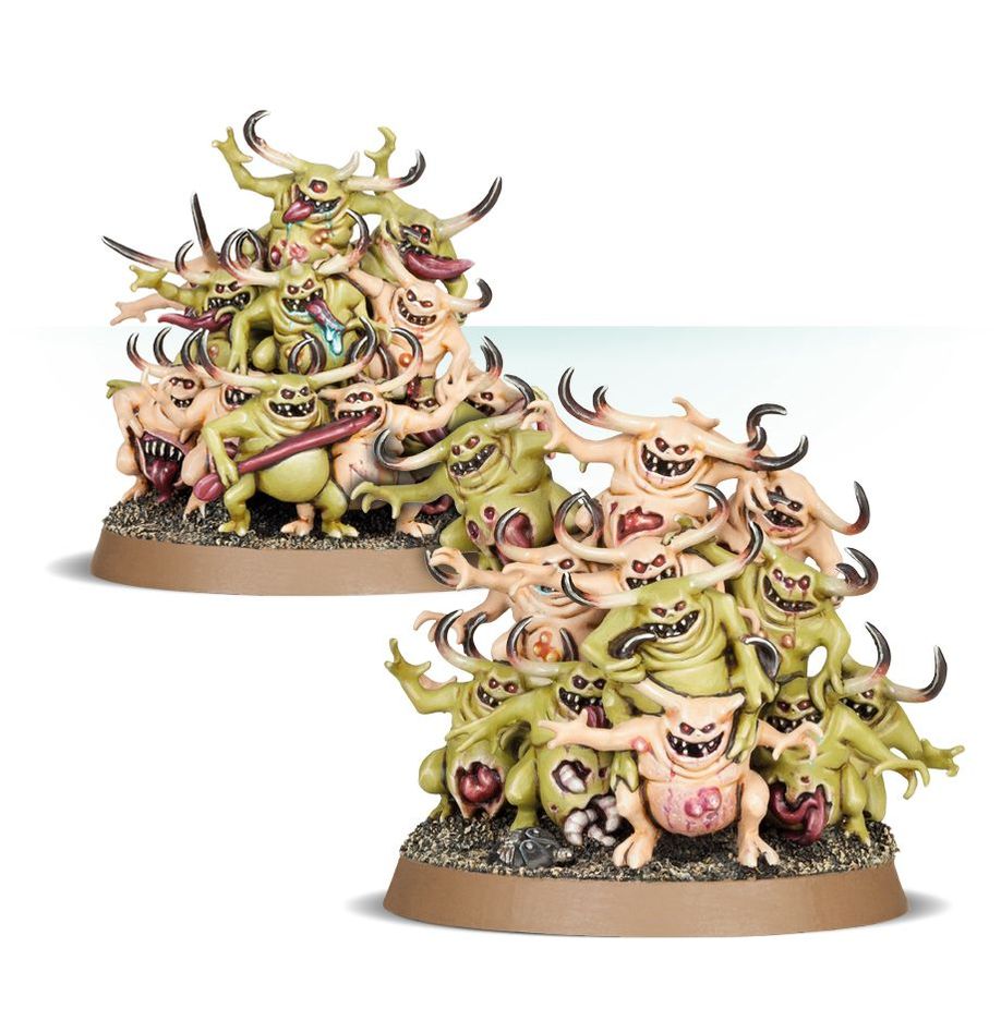 MAGGOTKIN OF NURGLE: NURGLINGS