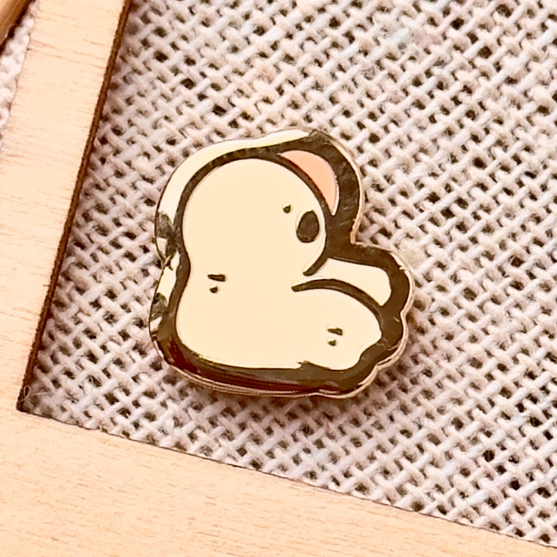 Miniature Duckling Enamel Pin | Looking Back
