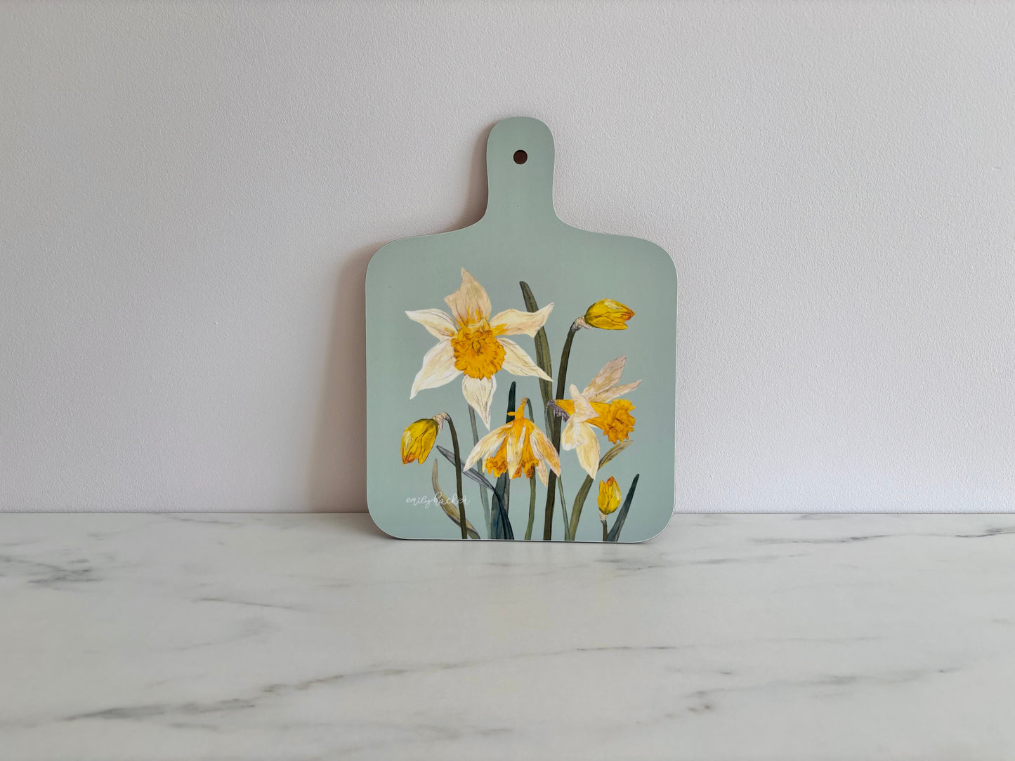 Wild Daffodil Small Chopping Board