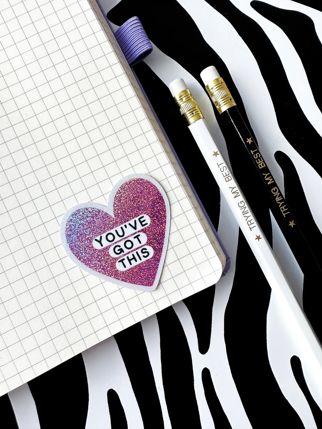 You've Got This Glitter Sticker