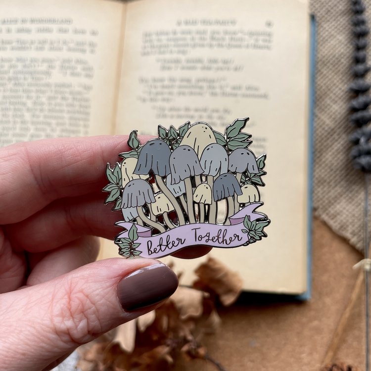 Fairy Inkcaps Enamel Pin