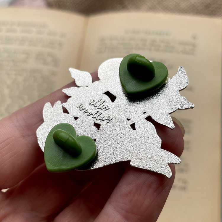 Verdigris Agaric Enamel Pin