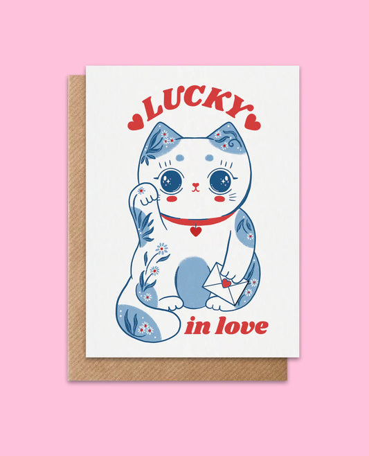 Lucky in Love Card