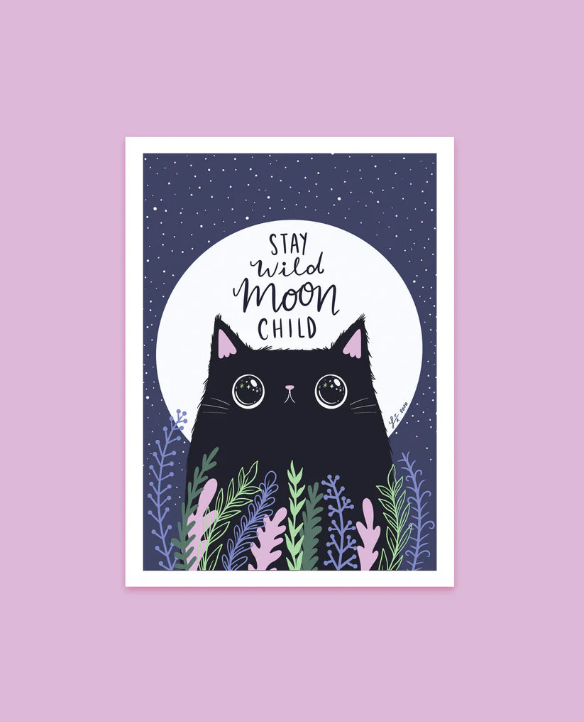Stay Wild Moon Child Print