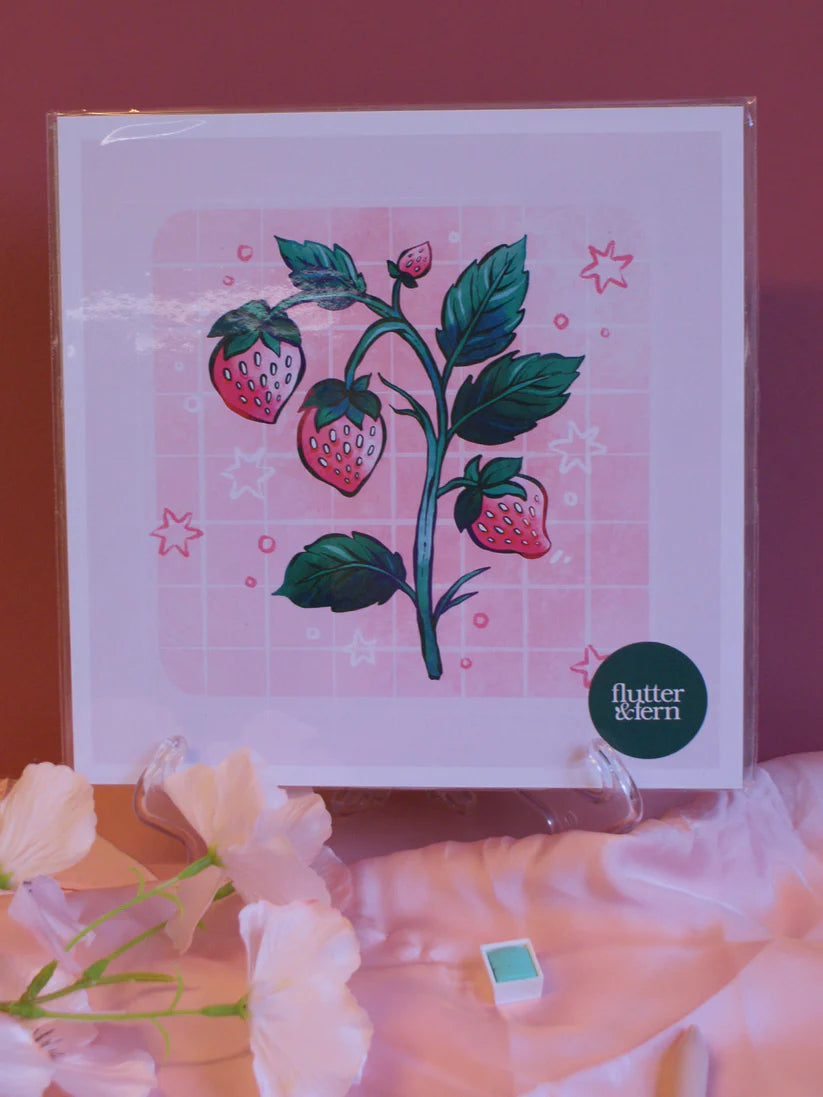 Strawberries Print