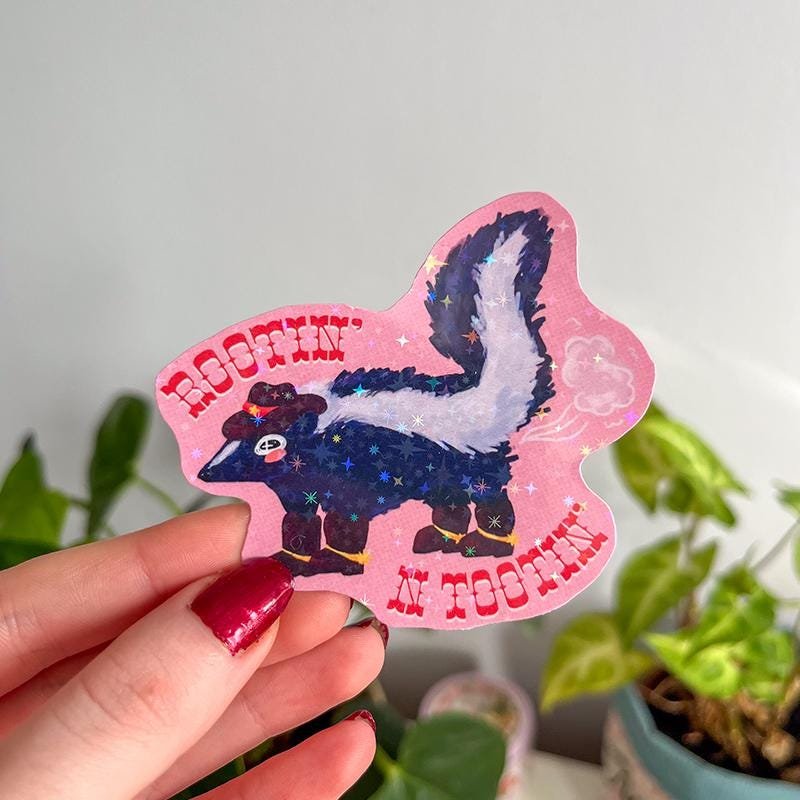 Rootin N Tootin Sticker