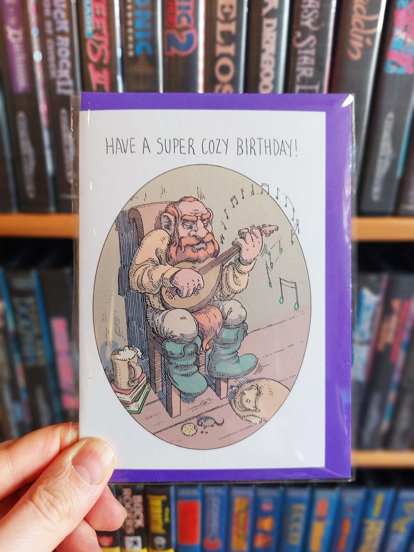 Have a Super Cozy Birthday Card