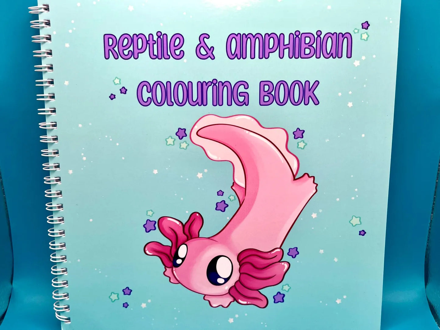 Reptiles & Amphibian Colouring Book