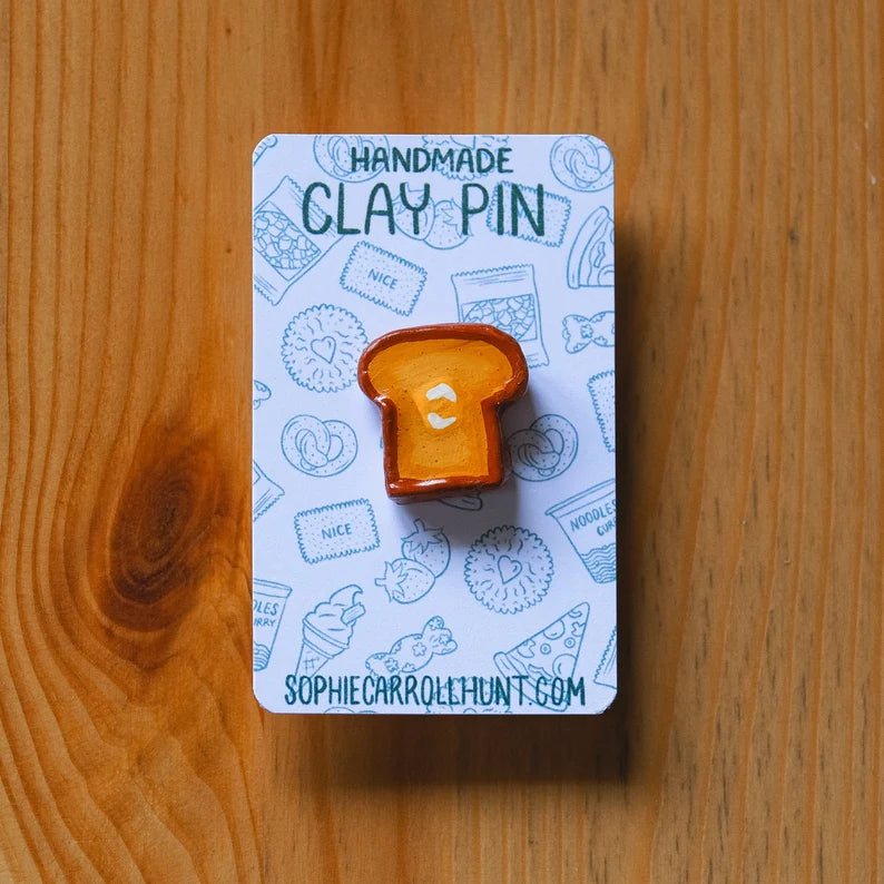 Handmade Clay Pins