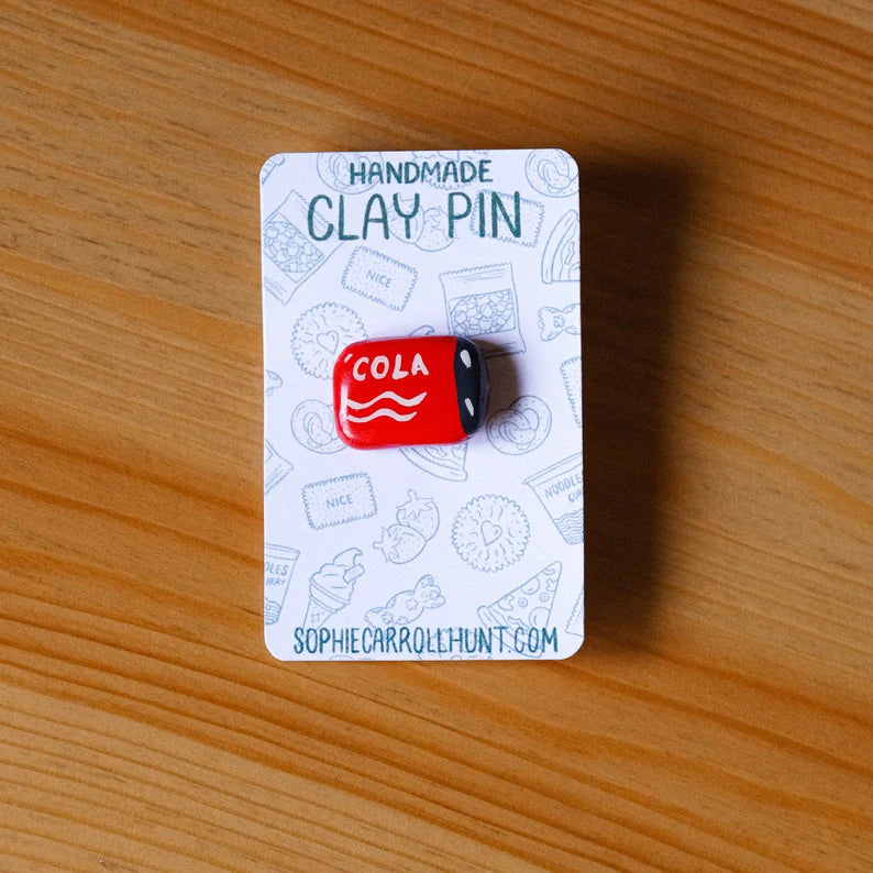 Handmade Clay Pins
