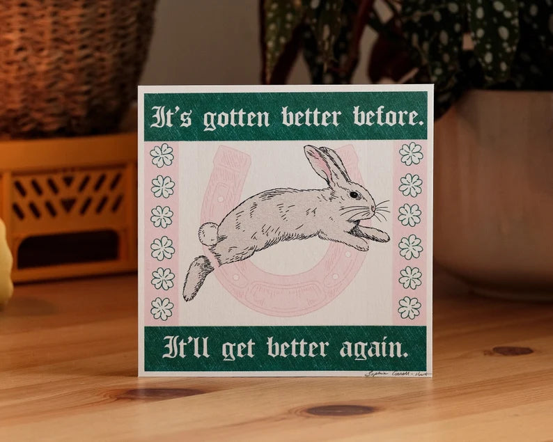 Better Luck Print