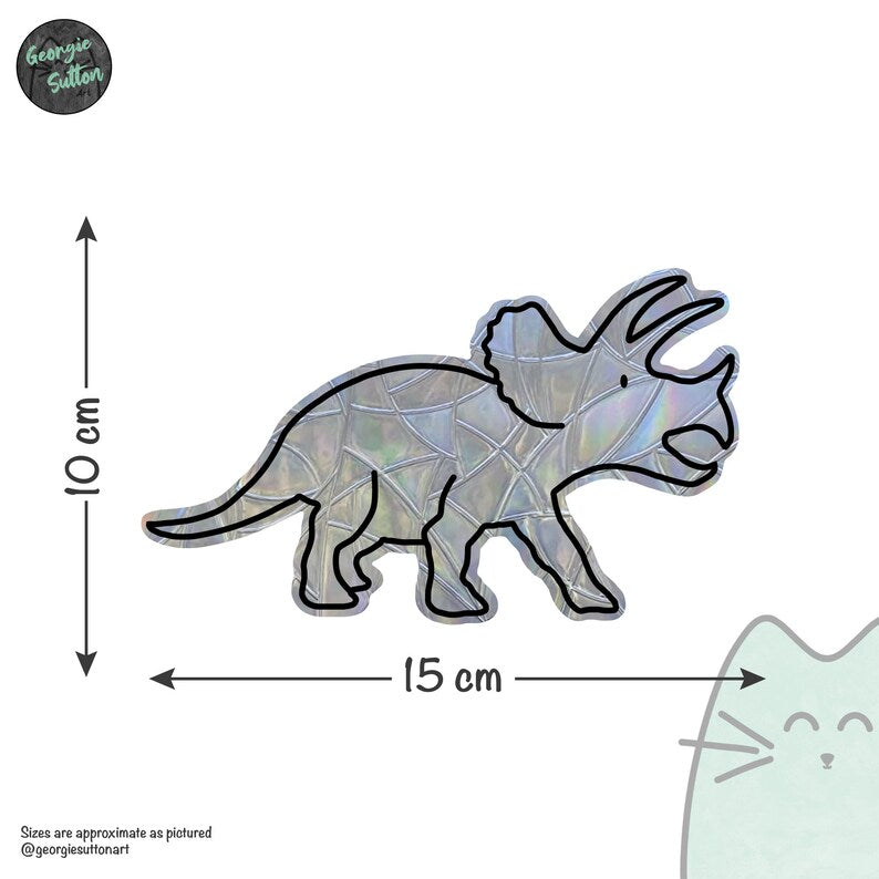 Triceratops Suncatcher