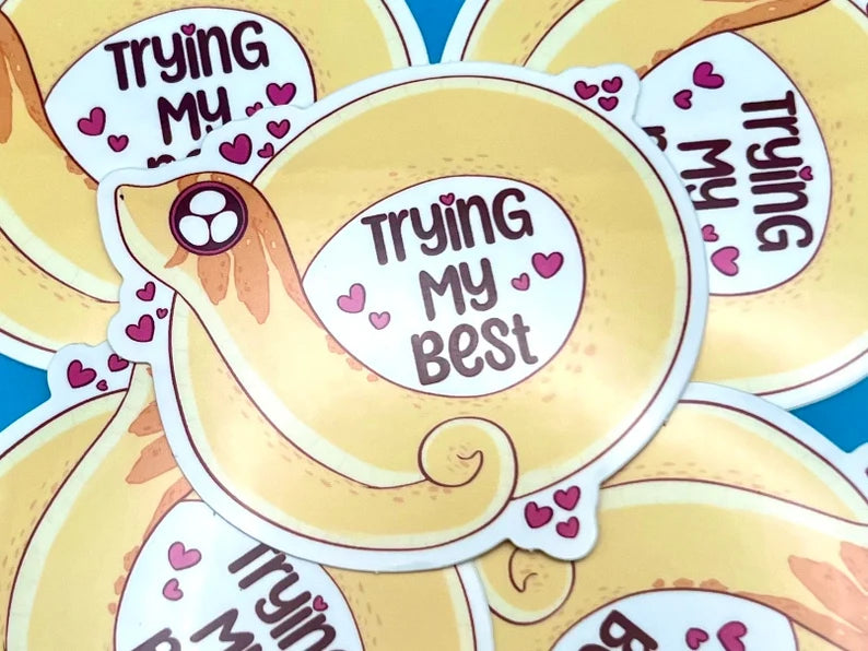 Trying My Best Hognose Snake