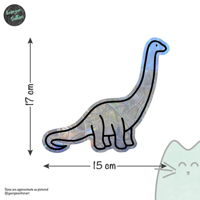 Brontosaurus Suncatcher