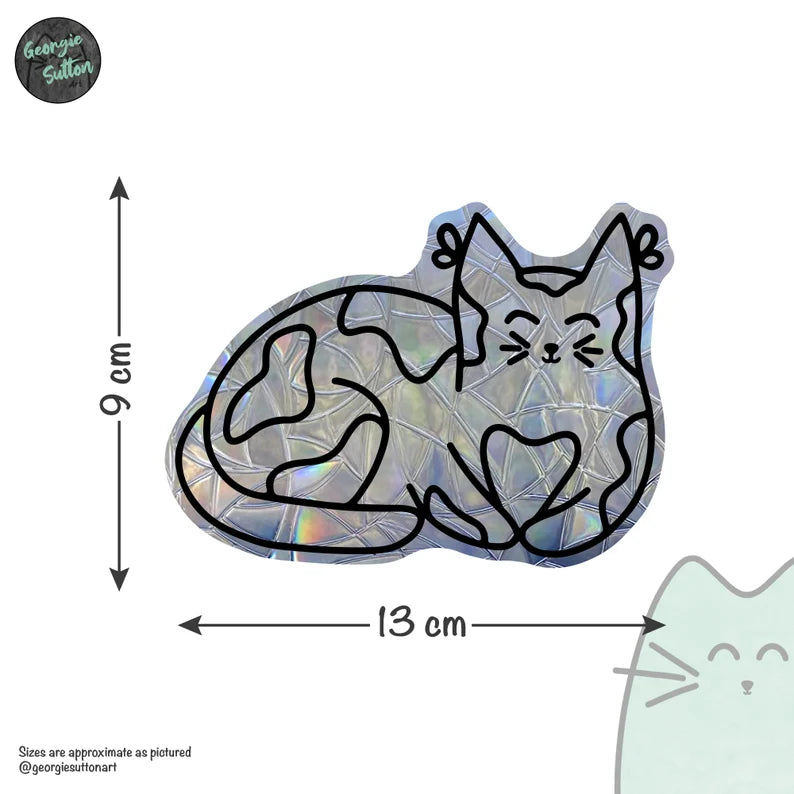 Calico Cat Suncatcher