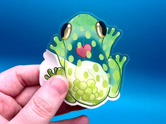 Glass Frog Sticker