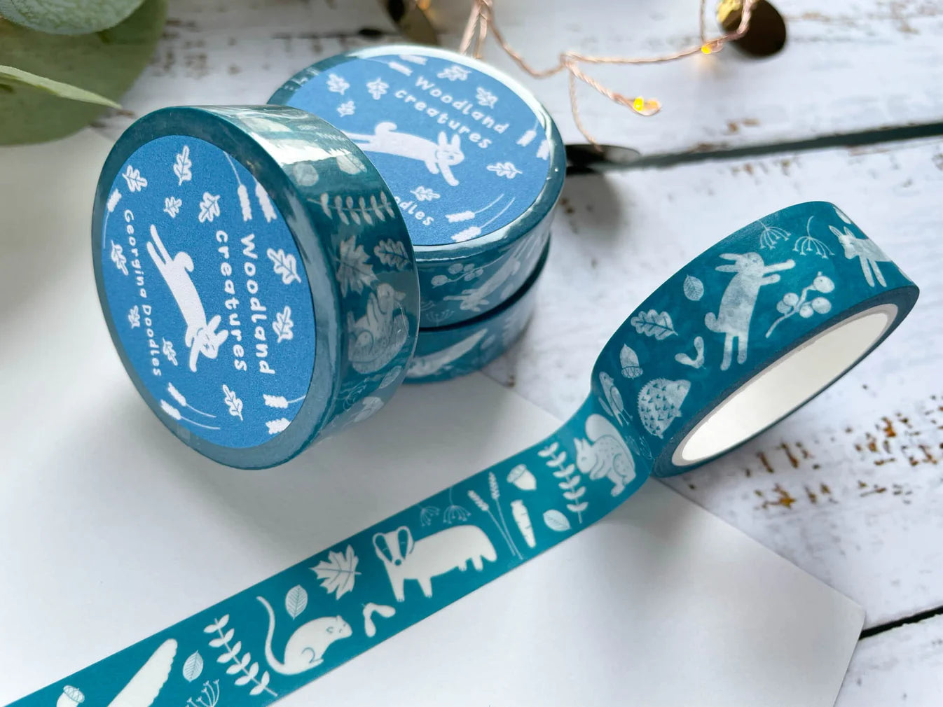 Woodland Creatures Washi Tape