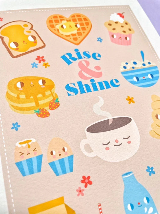 Rise & Shine A5 Print