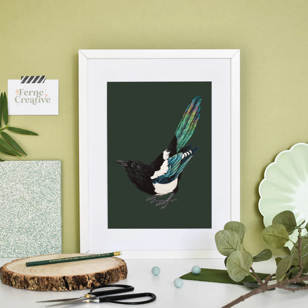 Eurasian Magpie Print