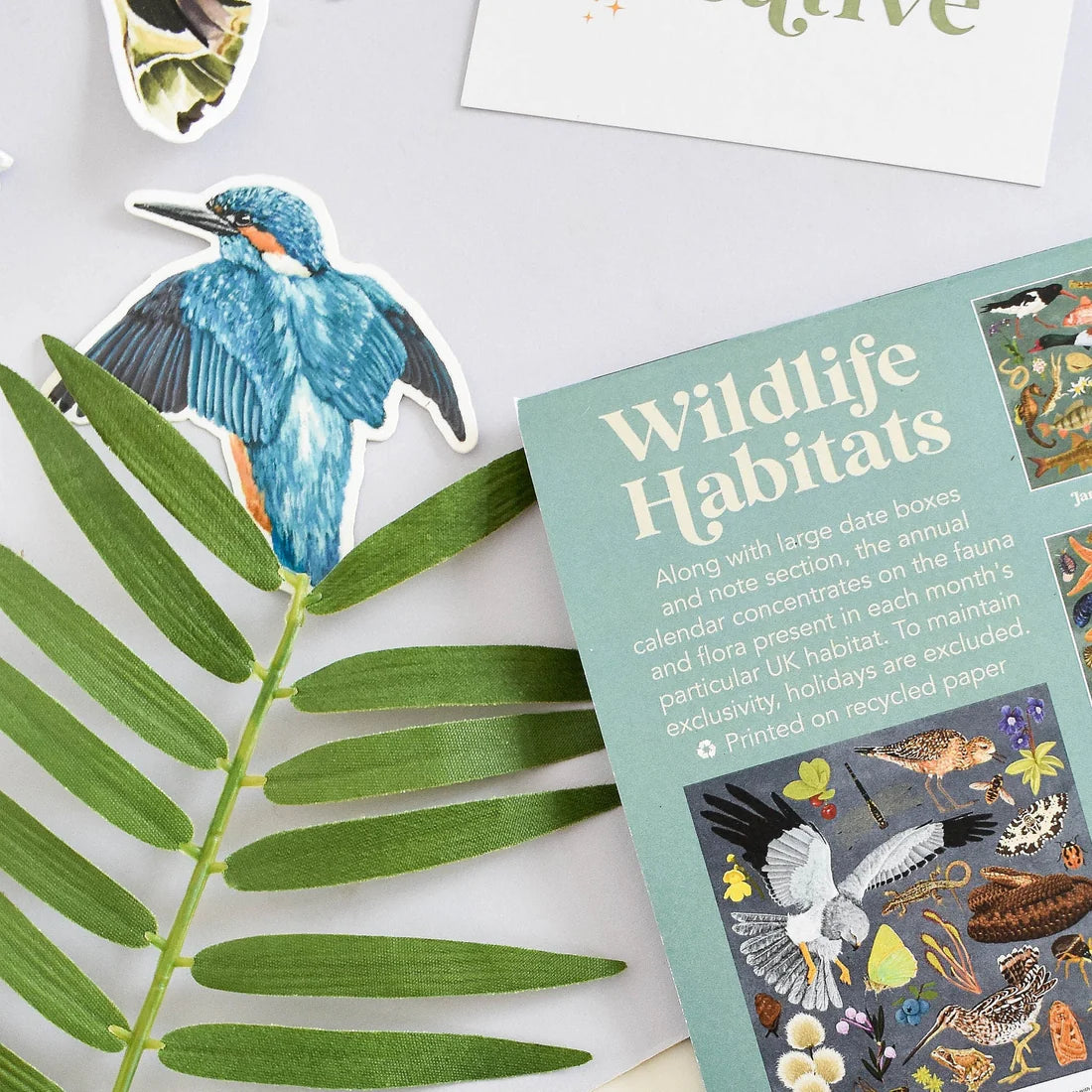 Kingfisher Vinyl Sticker