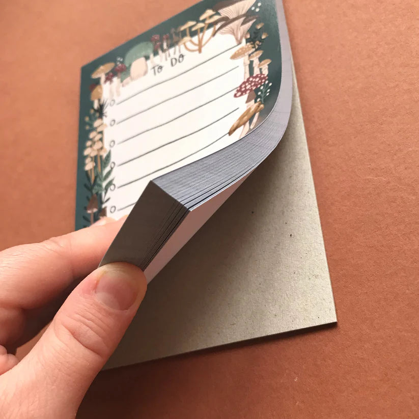 Mushroom Memo Pad