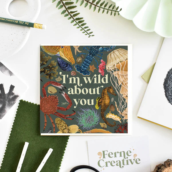 'Wild About You' Wildlife Card