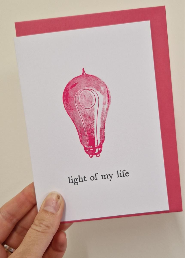 Light Of My Life Card