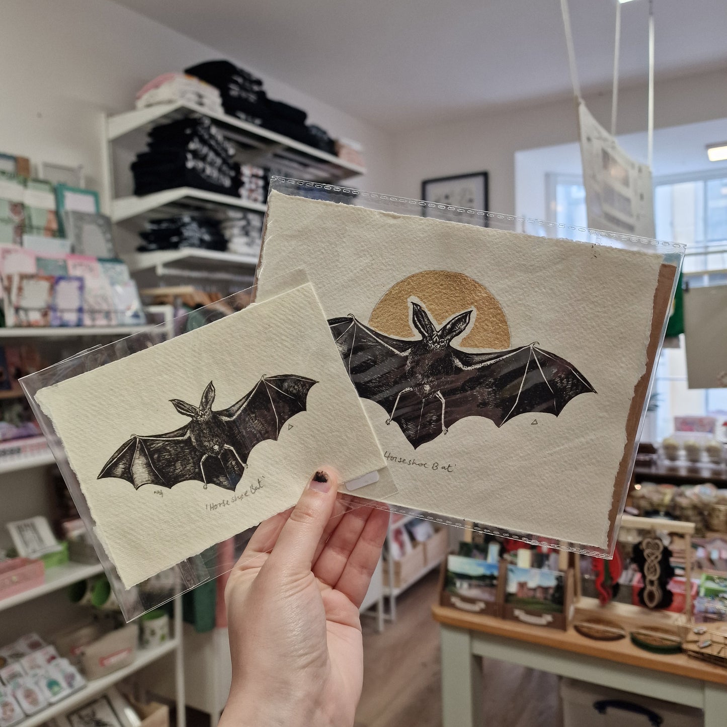 Horseshoe Bat Print