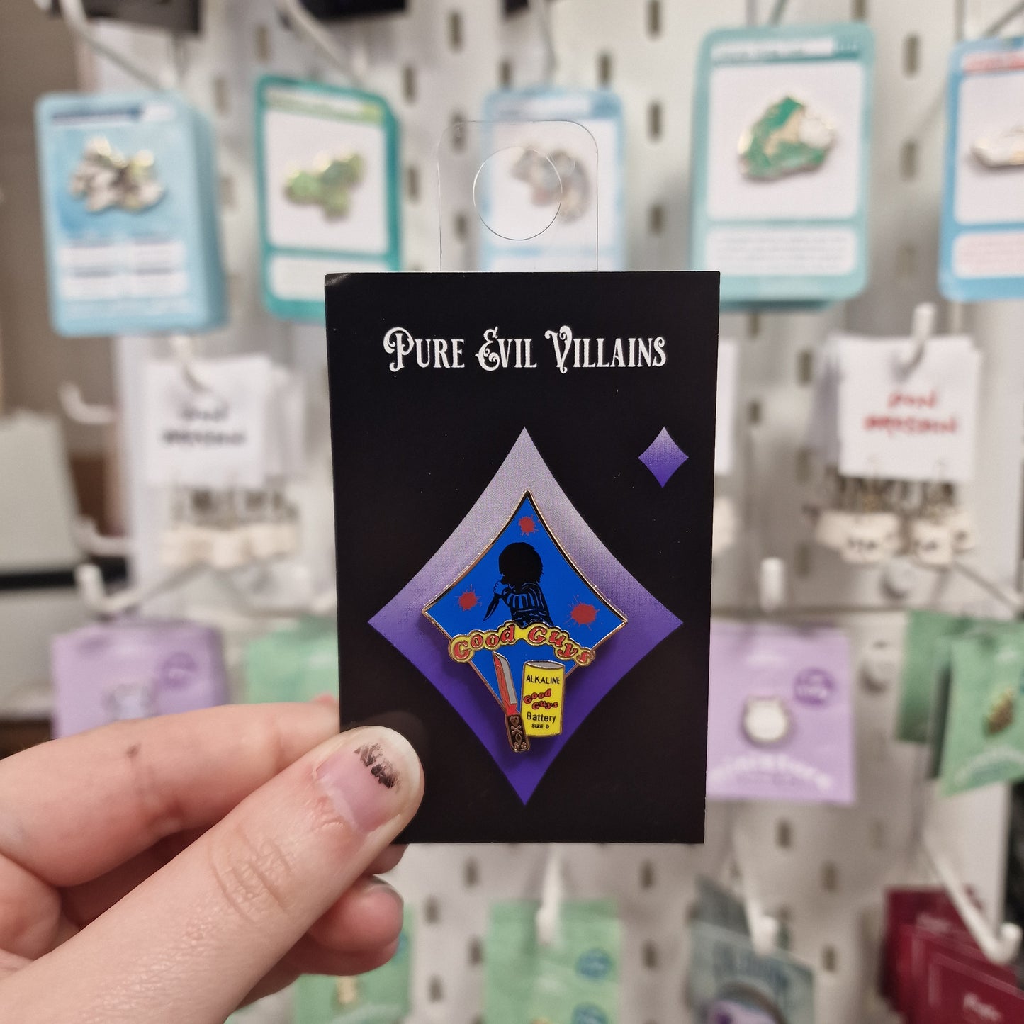 Chucky Enamel Pin