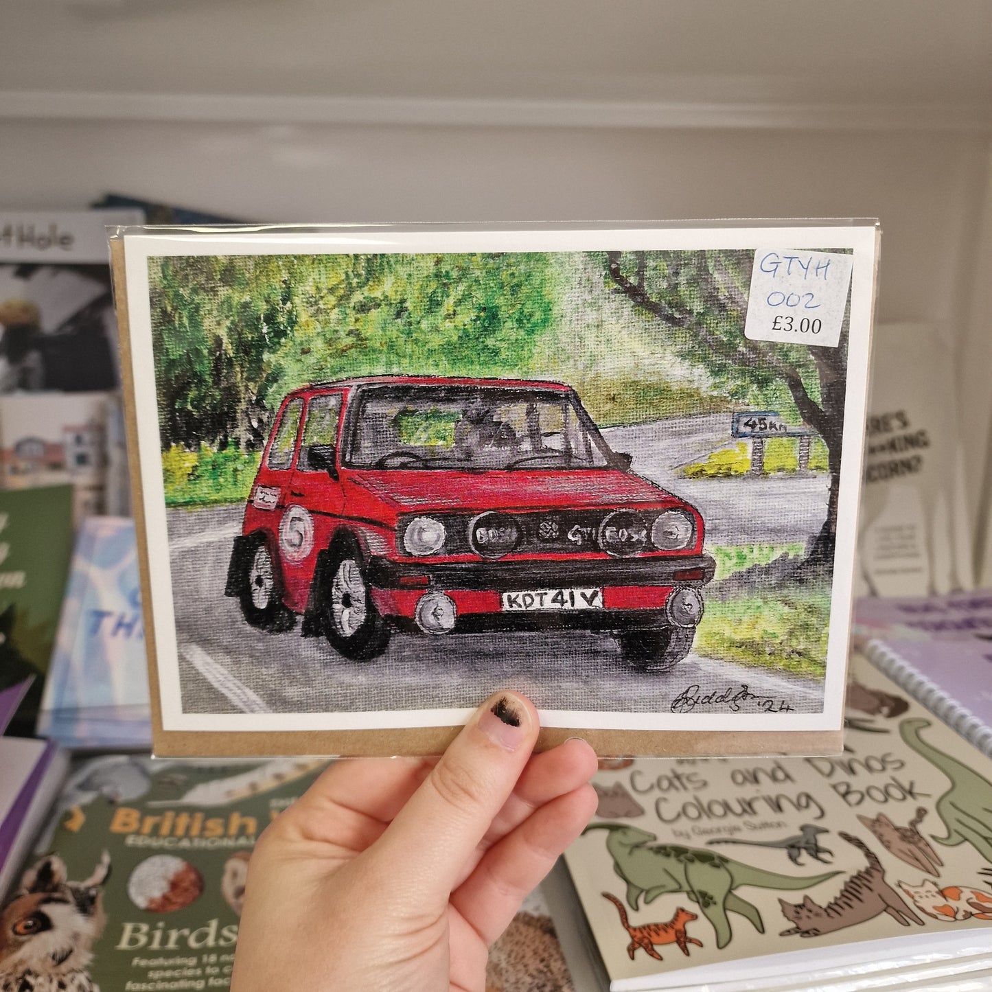 VW Golf GTI Card