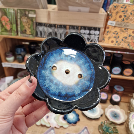 Ceramic Flower Soap Dish