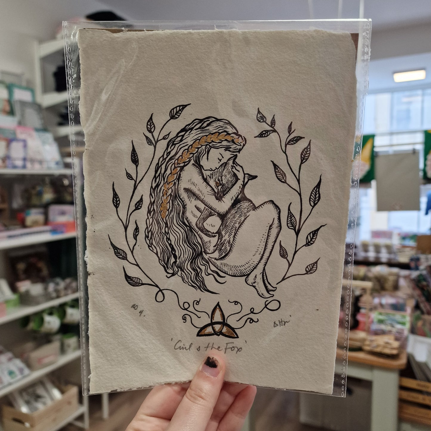 Fox + The Child Print