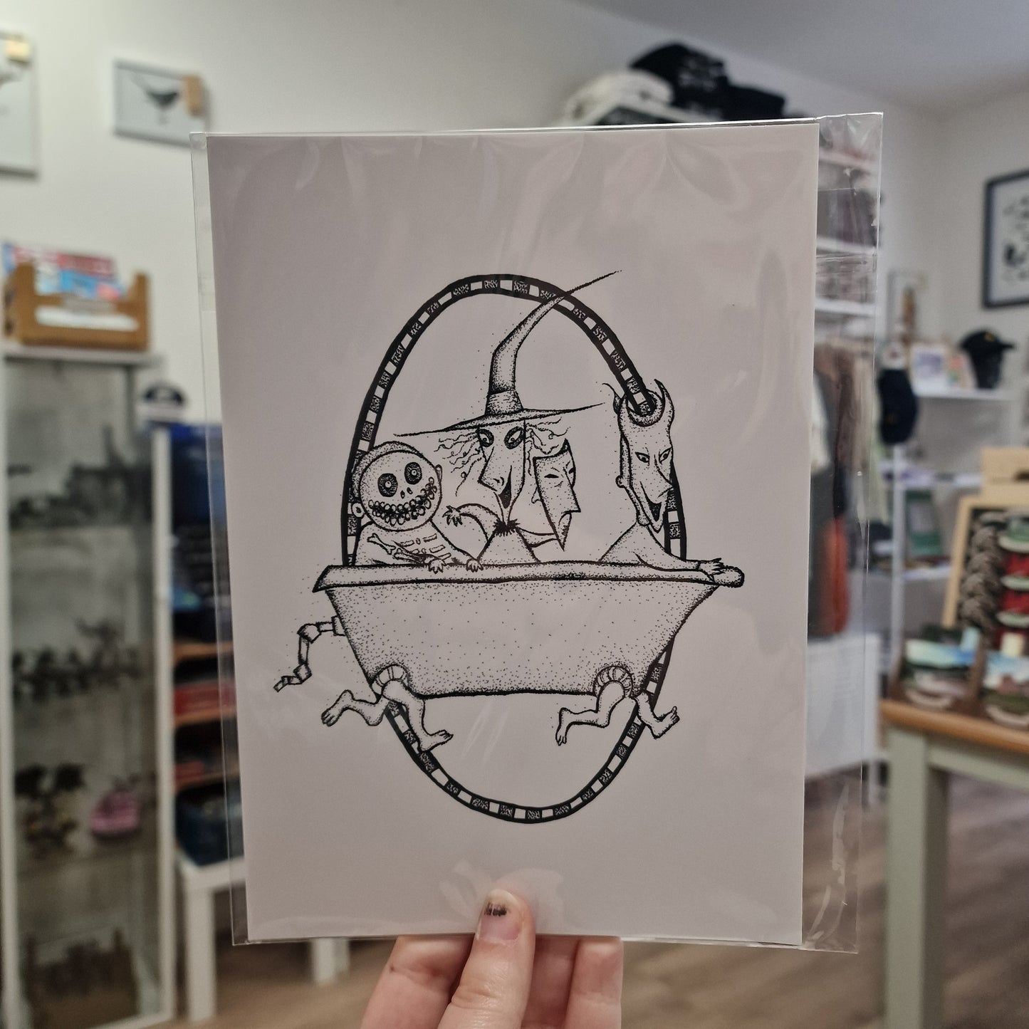 Lock, Shock and Barrel A5 Print