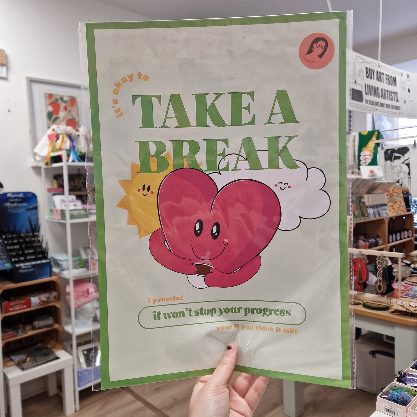 Take A Break A3 Print