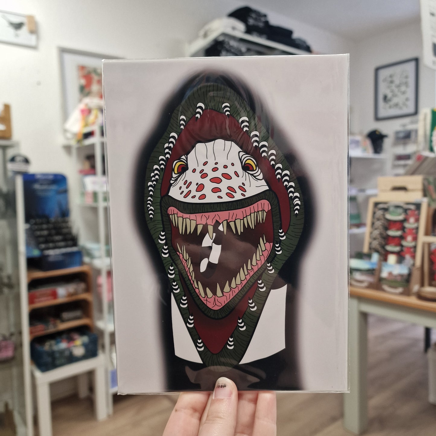 Sandworm Front On A5 Print