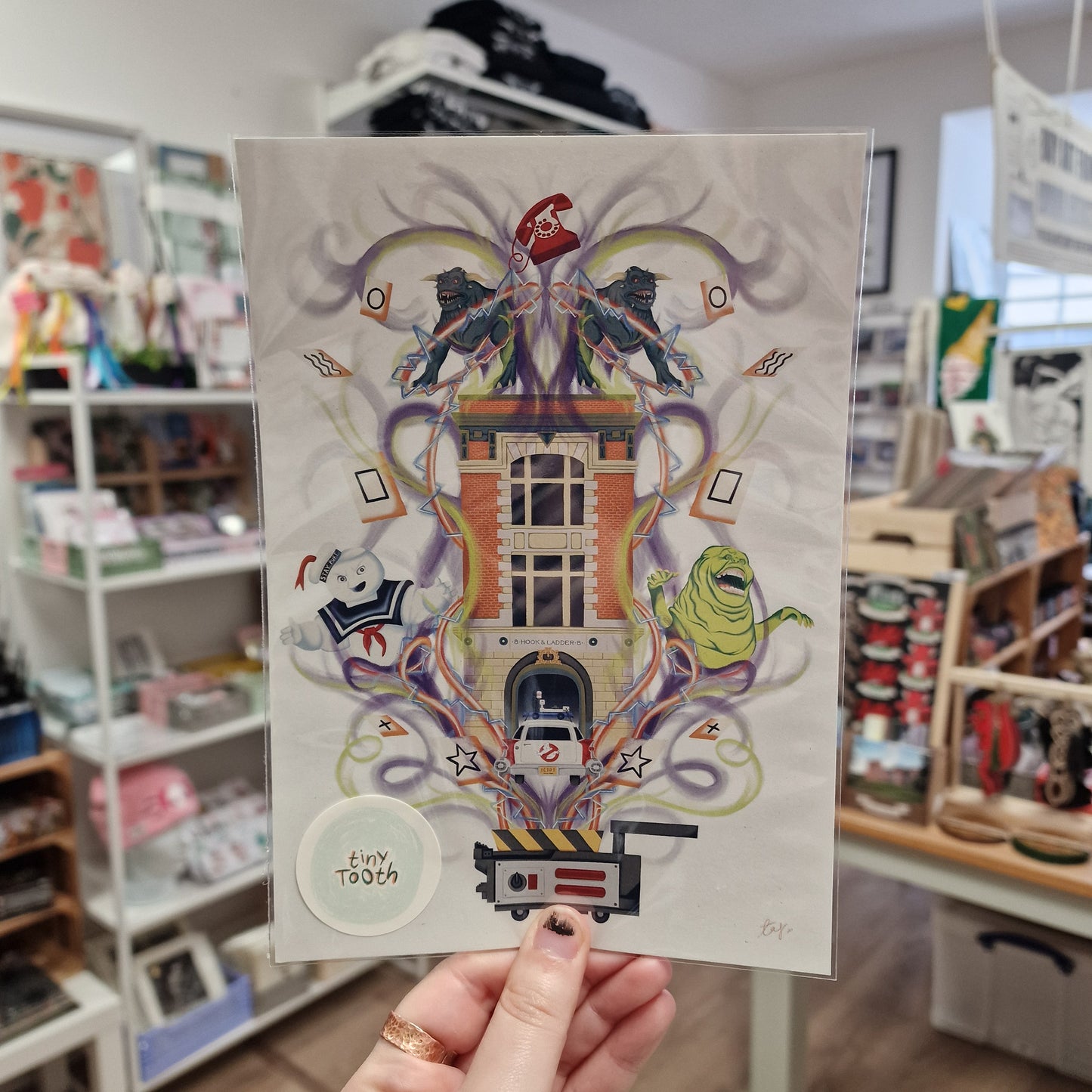 Ghostbusters A5 Print