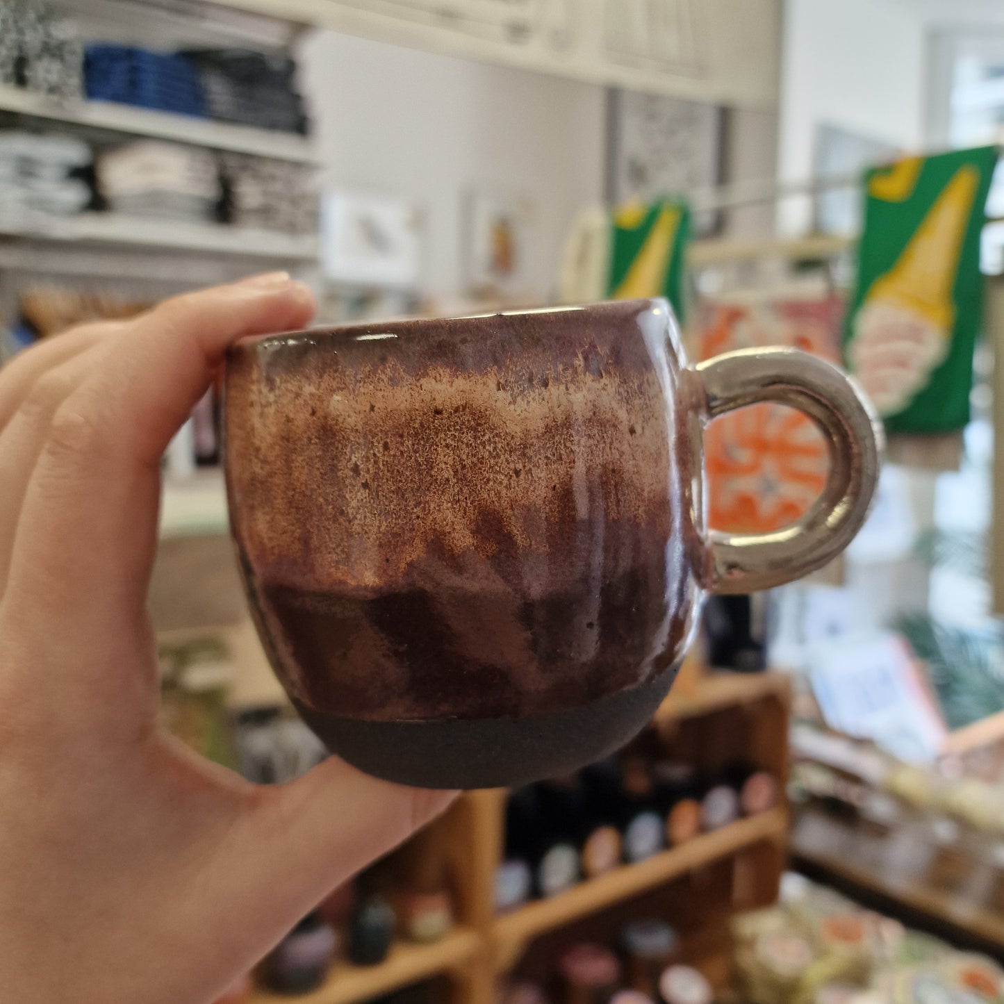 Mug With Lustre Handle
