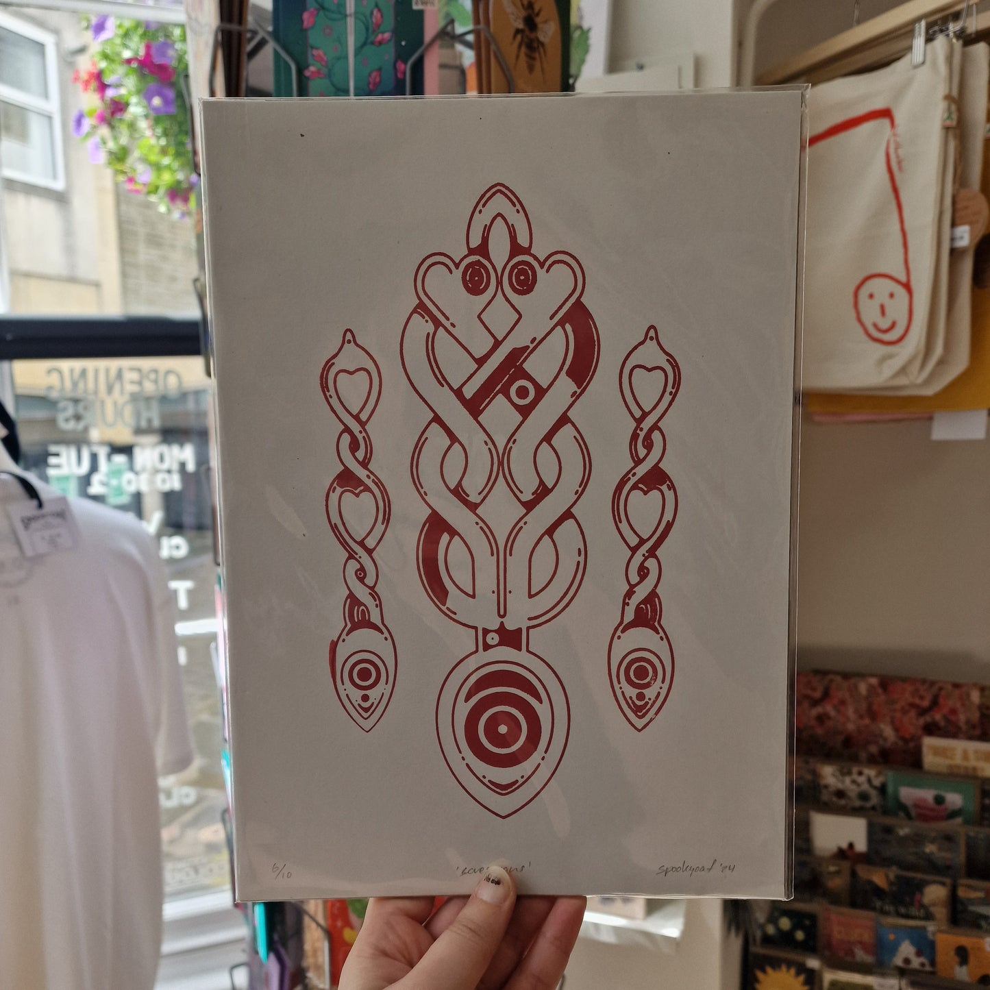 Lovespoons A4 Print