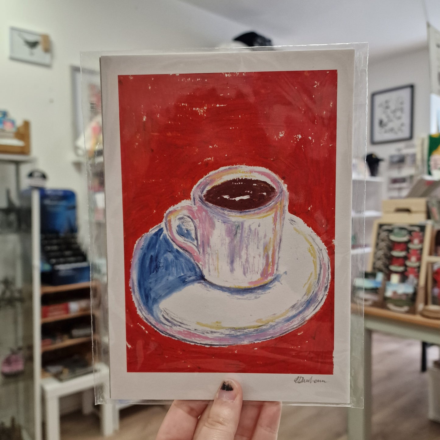 Ceramic Mug Collector A5 Print